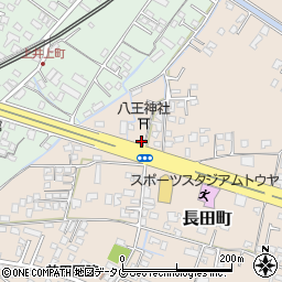 熊本県八代市長田町3172周辺の地図