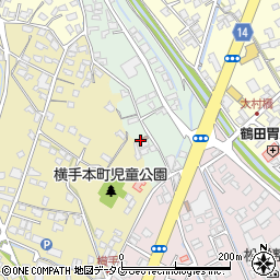 熊本県八代市古閑上町20-2周辺の地図