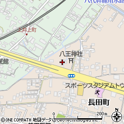 熊本県八代市長田町3137周辺の地図