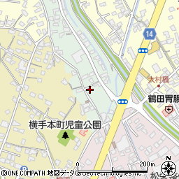 熊本県八代市古閑上町34-7周辺の地図