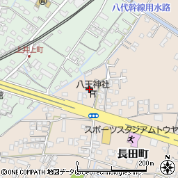 熊本県八代市長田町3149周辺の地図