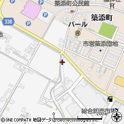 熊本県八代市新浜町2-106周辺の地図