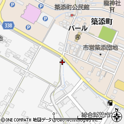 熊本県八代市新浜町2-114周辺の地図