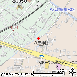 熊本県八代市長田町3152周辺の地図