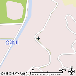 熊本県上天草市松島町合津221周辺の地図