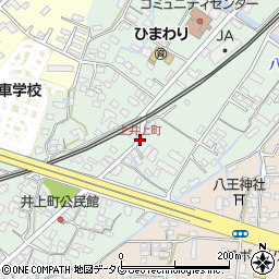 上井上町周辺の地図
