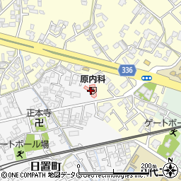 浩杏会日置町クリニック周辺の地図