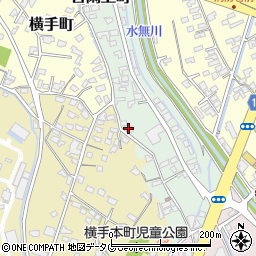 熊本県八代市古閑上町72周辺の地図