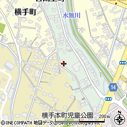 熊本県八代市古閑上町72-1周辺の地図