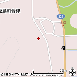 熊本県上天草市松島町合津4228周辺の地図