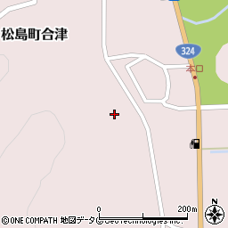 熊本県上天草市松島町合津4230周辺の地図