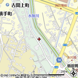 熊本県八代市古閑上町57周辺の地図