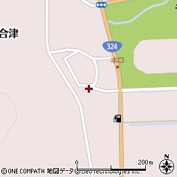 熊本県上天草市松島町合津又周辺の地図