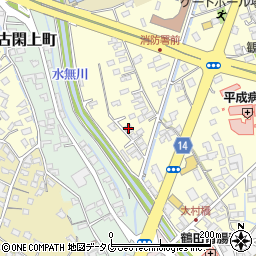 コーポ羽須和周辺の地図