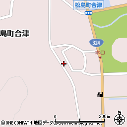 熊本県上天草市松島町合津4253周辺の地図