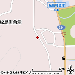 熊本県上天草市松島町合津4252周辺の地図