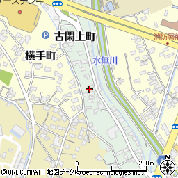 熊本県八代市古閑上町105-2周辺の地図