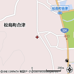 熊本県上天草市松島町合津4257周辺の地図