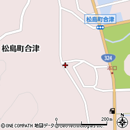 熊本県上天草市松島町合津4277周辺の地図