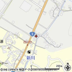 熊本県八代市川田町東1321周辺の地図