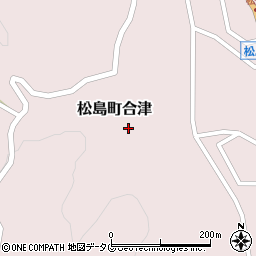 熊本県上天草市松島町合津4272周辺の地図