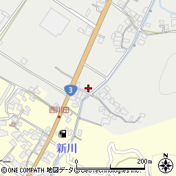 熊本県八代市川田町東1323周辺の地図