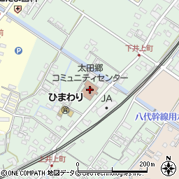 八代市太田郷出張所周辺の地図