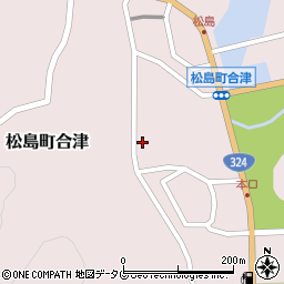 熊本県上天草市松島町合津4280周辺の地図