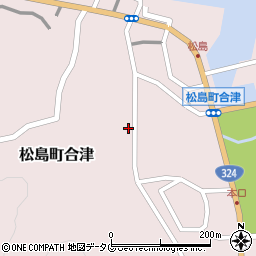 熊本県上天草市松島町合津4415周辺の地図