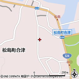 熊本県上天草市松島町合津4316周辺の地図