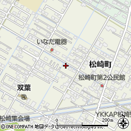 〒866-0884 熊本県八代市松崎町の地図