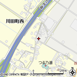 熊本県八代市川田町東491周辺の地図