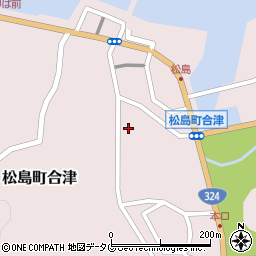 熊本県上天草市松島町合津4318周辺の地図