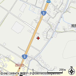 熊本県八代市川田町東1280周辺の地図