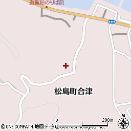 熊本県上天草市松島町合津4384周辺の地図