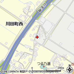 熊本県八代市川田町東205周辺の地図