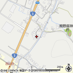 熊本県八代市川田町東1367周辺の地図