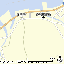 熊本県天草市有明町赤崎周辺の地図