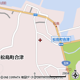 熊本県上天草市松島町合津4319周辺の地図