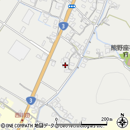 熊本県八代市川田町東1366周辺の地図