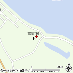 富岡神社周辺の地図