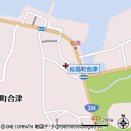 熊本県上天草市松島町合津7914-23周辺の地図