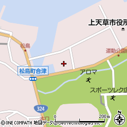 肥後銀行松島支店周辺の地図