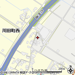 熊本県八代市川田町東212周辺の地図
