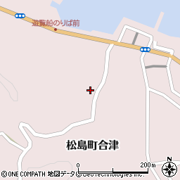 熊本県上天草市松島町合津4565周辺の地図
