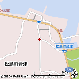 熊本県上天草市松島町合津4332周辺の地図