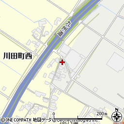 熊本県八代市川田町東215周辺の地図