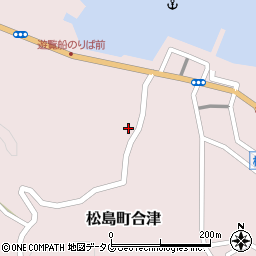 熊本県上天草市松島町合津4381周辺の地図