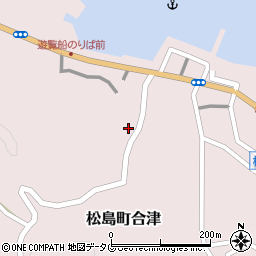 熊本県上天草市松島町合津4381周辺の地図