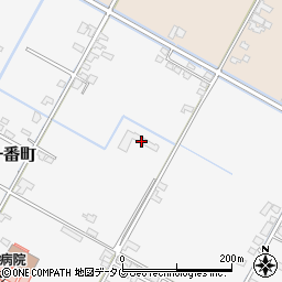 ＹＫＫ株式会社　九州工場独身寮周辺の地図